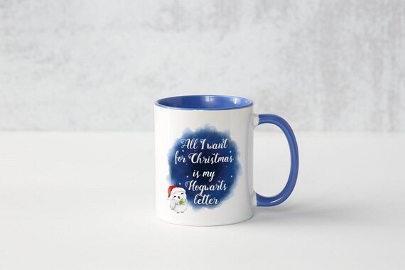 Weihnachten Eule Tasse ~All I want for christams ...~
