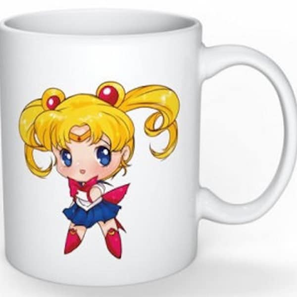 Moon girl mug