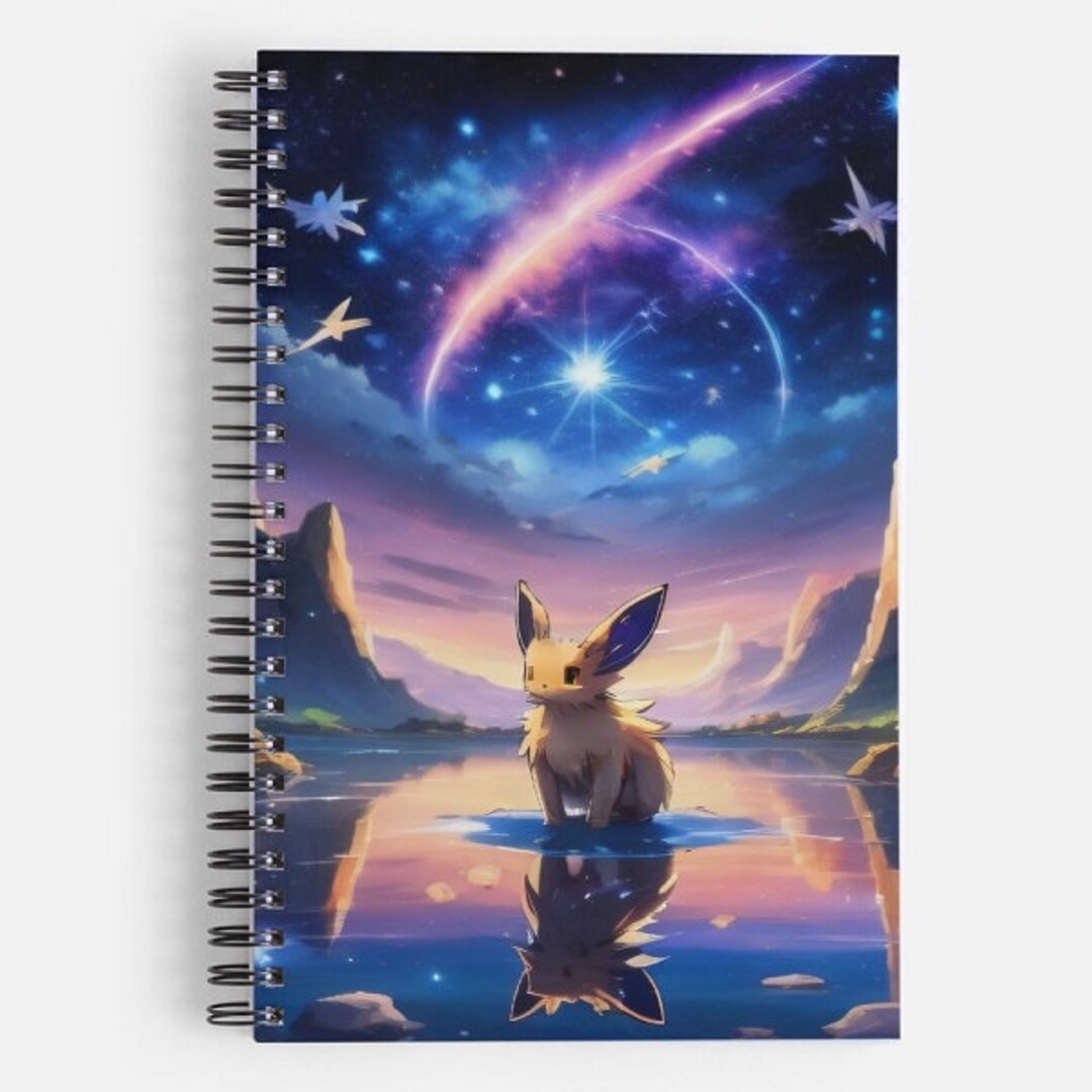 Eve Design Notebook Eevee Evoli Notebook - Etsy