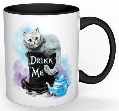 Cheshire Chat Alice Au Pays Des Merveilles Tasse Etsy Cheshire Chat Alice Au Pays Des Merveilles Tasse Etsy