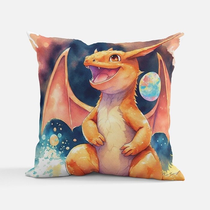 Charizard Pillow - Etsy UK