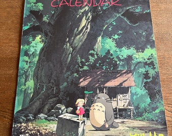Totoro 2002 Calendar: Studio Ghibli Watercolor Art Print