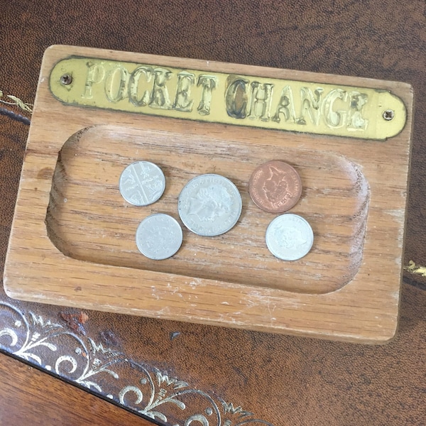Pocket Change Tray - Etsy