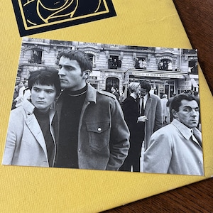 ウィリアム クライン写真ポストカード/実物ポストカード/白紙カード/1968 年 11 月 11 日、パリ/ヴィンテージ ポストカード/絶版/希少ポストカード/1986 年