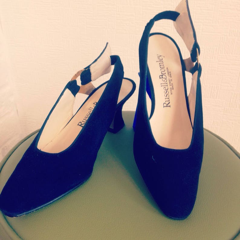 russell and bromley navy shoes