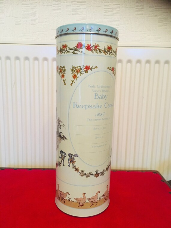 Vintage Baby Keepsake Tin/kate Greenaway's Nursery/baby Etsy