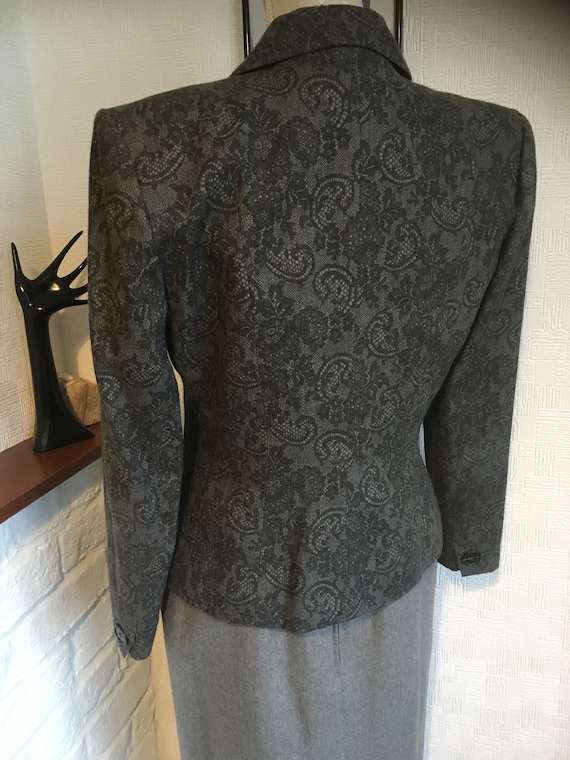 Yves Saint Laurent variation vintage jacket/Fr 40… - image 4