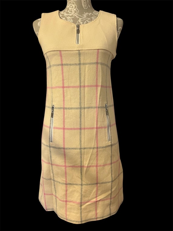 white christmas dresses Plaid Mini Dress main image 1