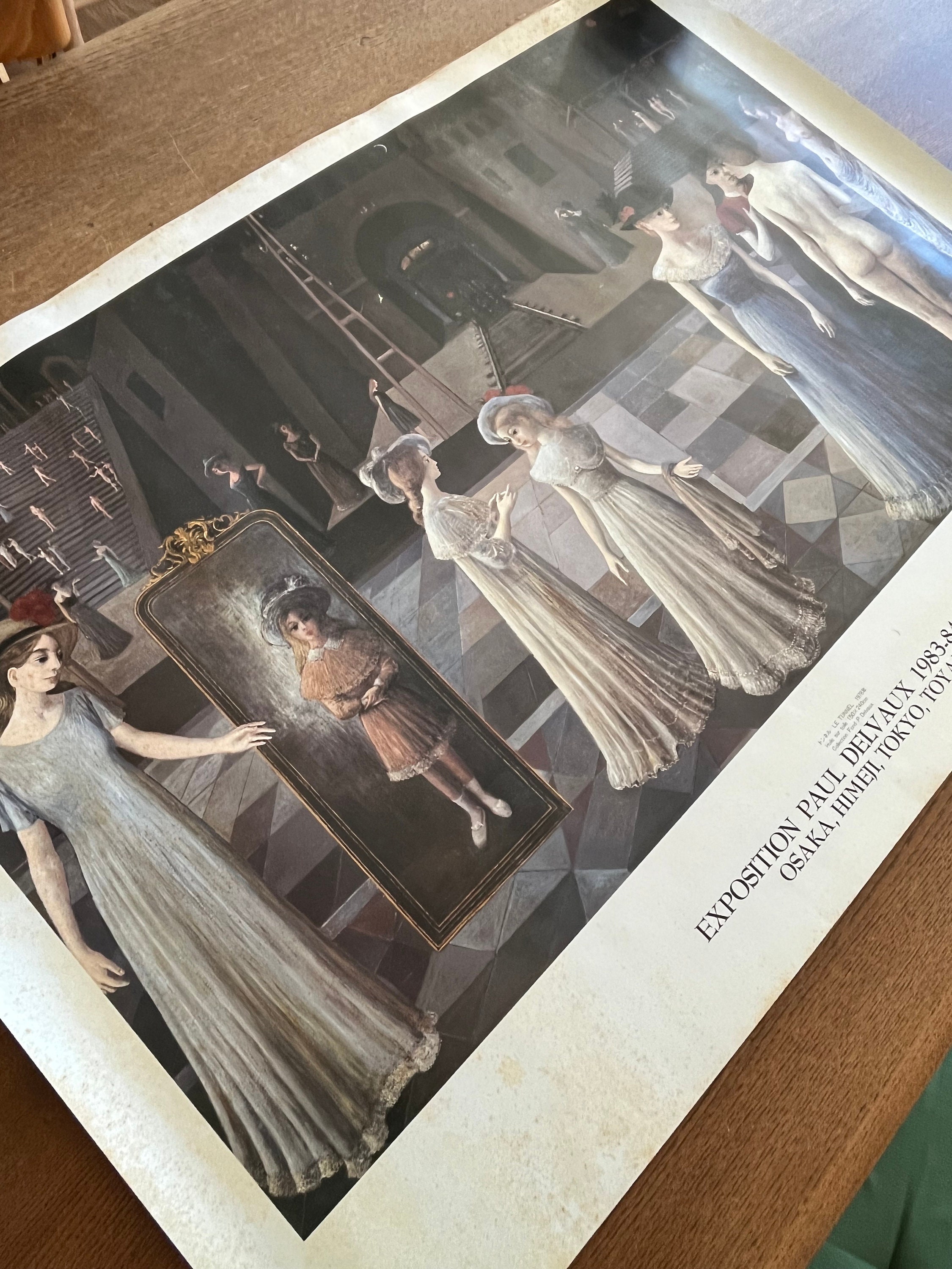 Paul Delvaux Print - Etsy