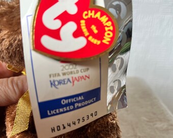 フランス2002 FIFAワールドカップ ビーニーベイビーベア - Etsy 日本