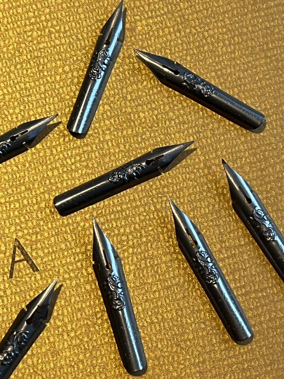 Ink Pen Nibs/devon Pen Hinks Wells & Co Made in England No2134f/dip Pen Nibs/writing Drawing