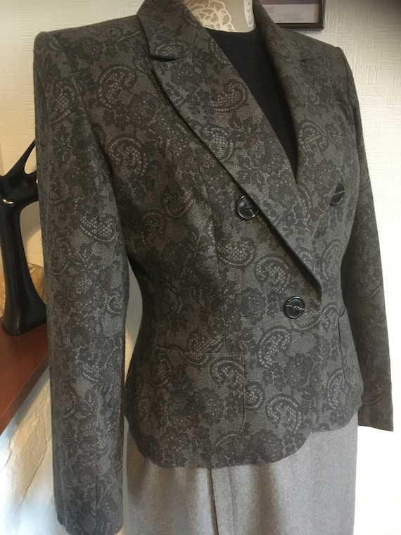 Yves Saint Laurent variation vintage jacket/Fr 40… - image 3