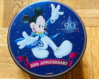 1980 年代から 1990 年代のヴィンテージのミッキー マウスの缶