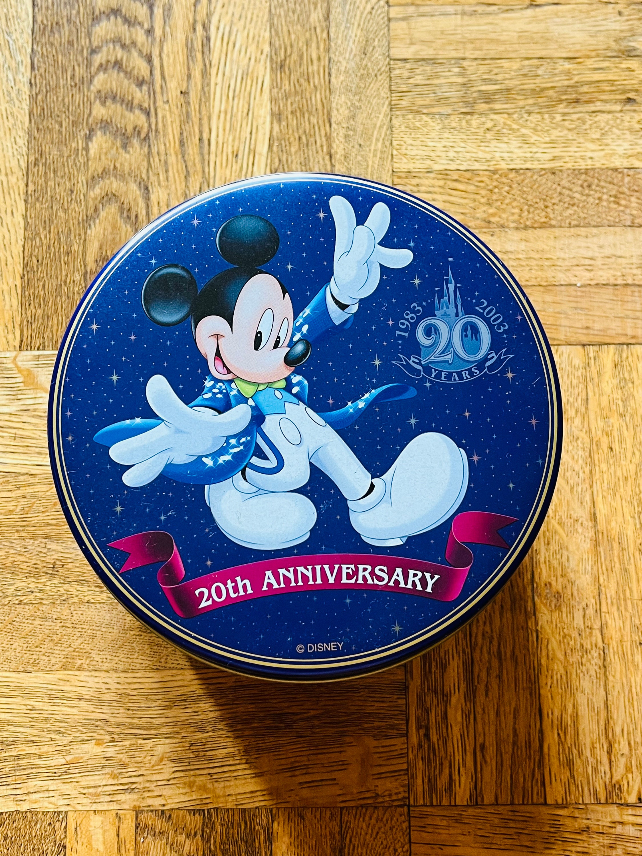 ヴィンテージ 東京ディズニーランド 20周年記念 ミッキーマウス 缶