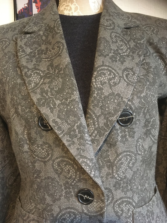 Yves Saint Laurent variation vintage jacket/Fr 40… - image 2