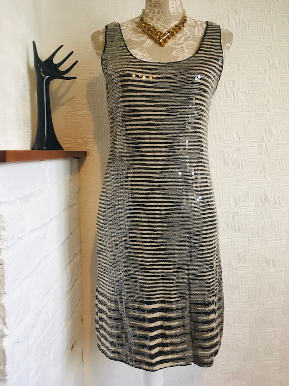 MISSONI sequin dress/Retro Missoni/Fully embellish