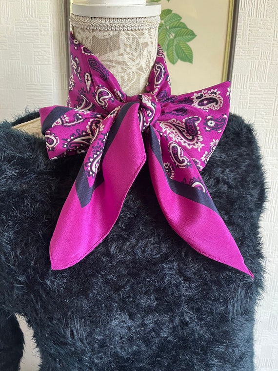 Purple scarf japan design - Gem