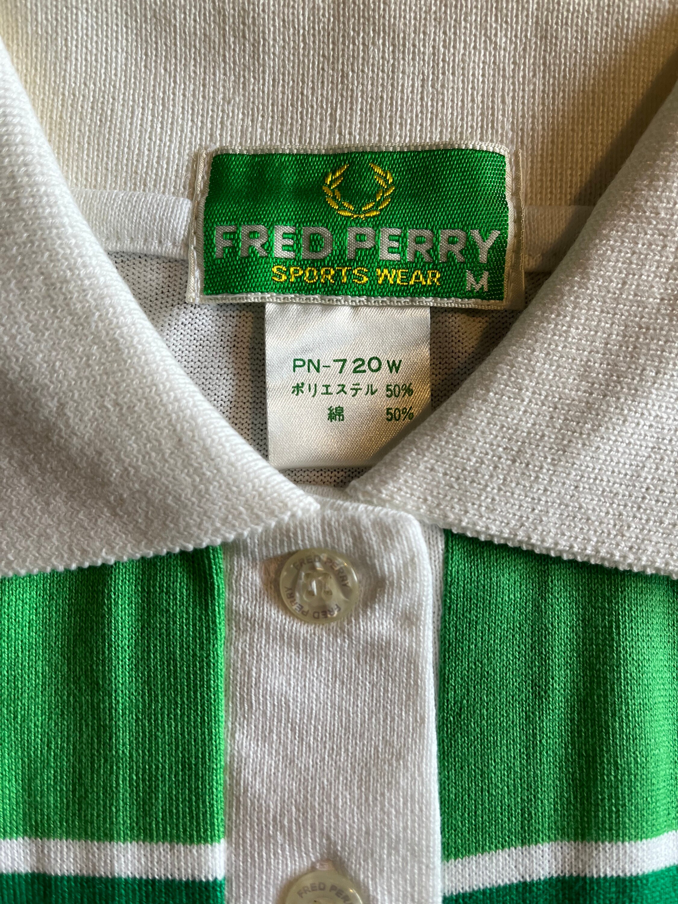 Fred Perry Tennis Top/70's Unworn/licensed Product/made in Etsy UK