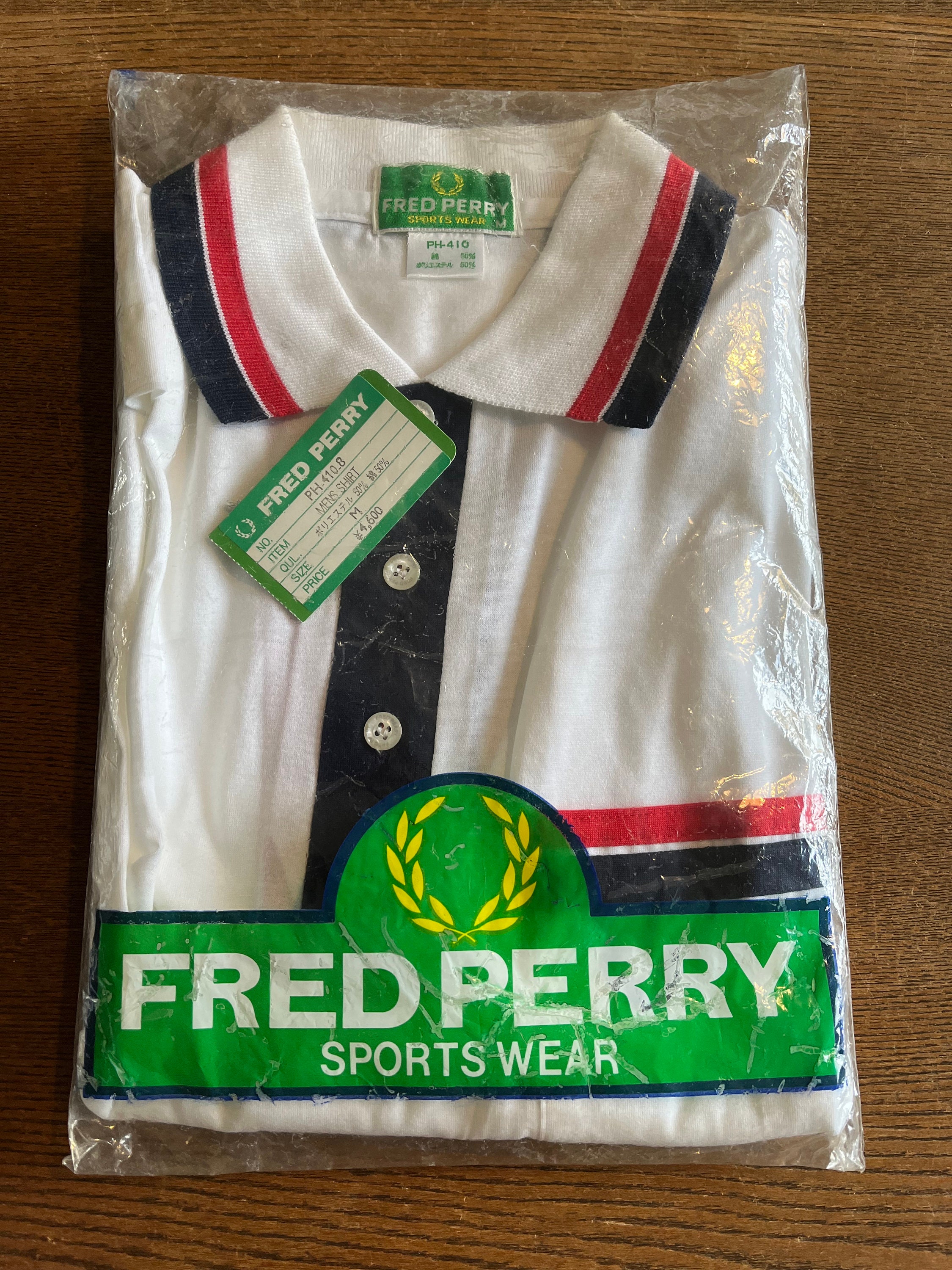 Fred Perry Men's Polo Shirt/70's Unworn/licensed - Etsy