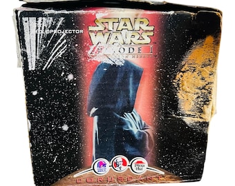 star wars darth maul pizza hat box 1999年 Vintage 1999 Star Wars