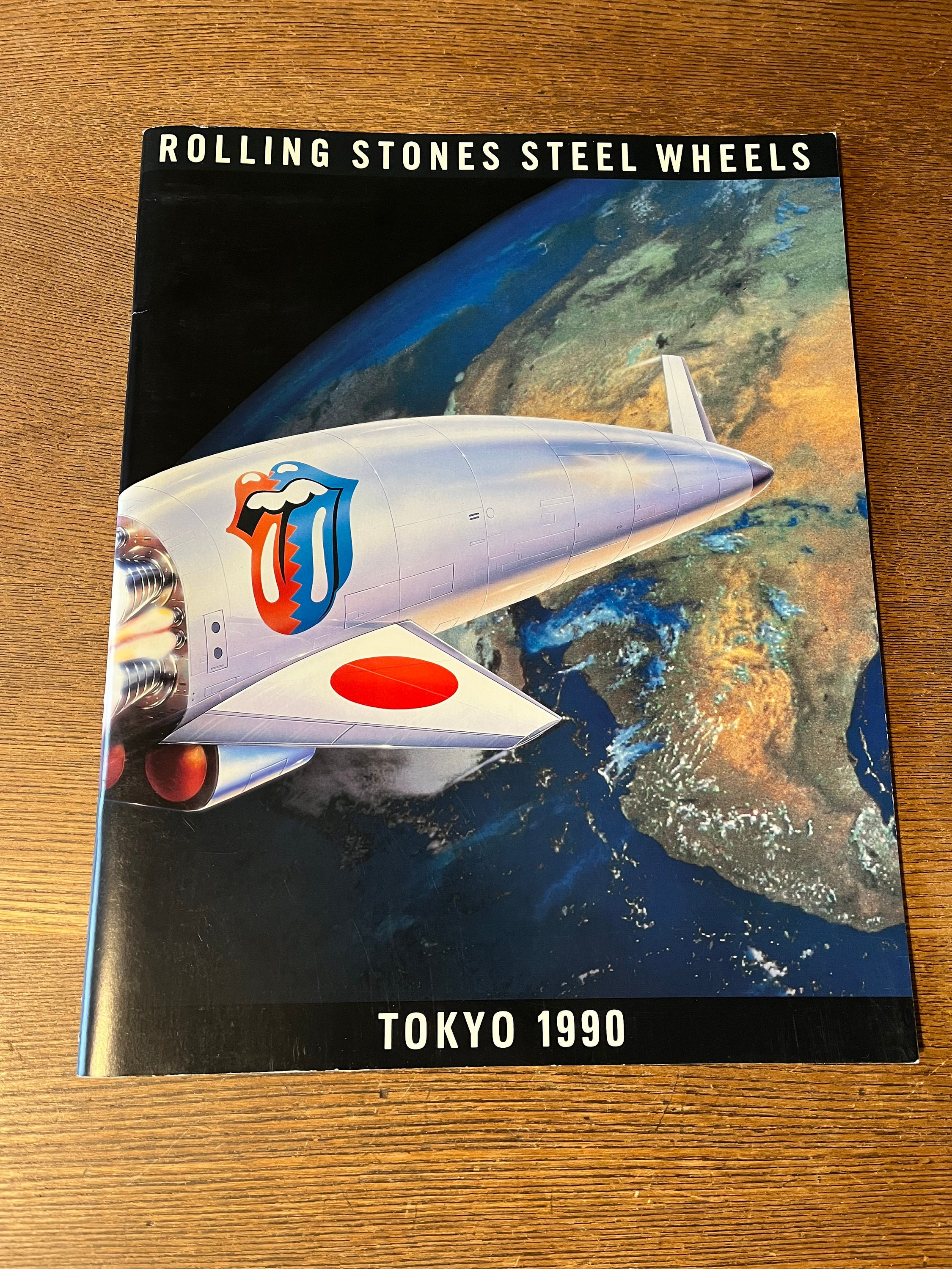 Rolling Stones Steel Wheels1990 Concert Program/original Pamphlet