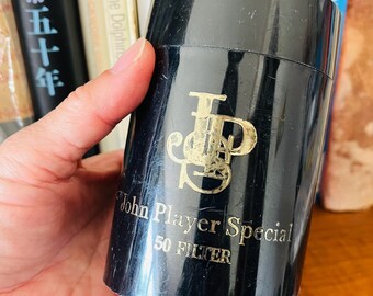 Vintage John Player Special Cigarette Canister, Collectible Tobacco Tub