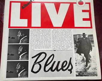 Albert King Live 2 record set/Vinyl record/Blues/1988 Charly Records Ltd/CDX 35/Double LP/Vinyl record/Old record/Blues fan/Record collector