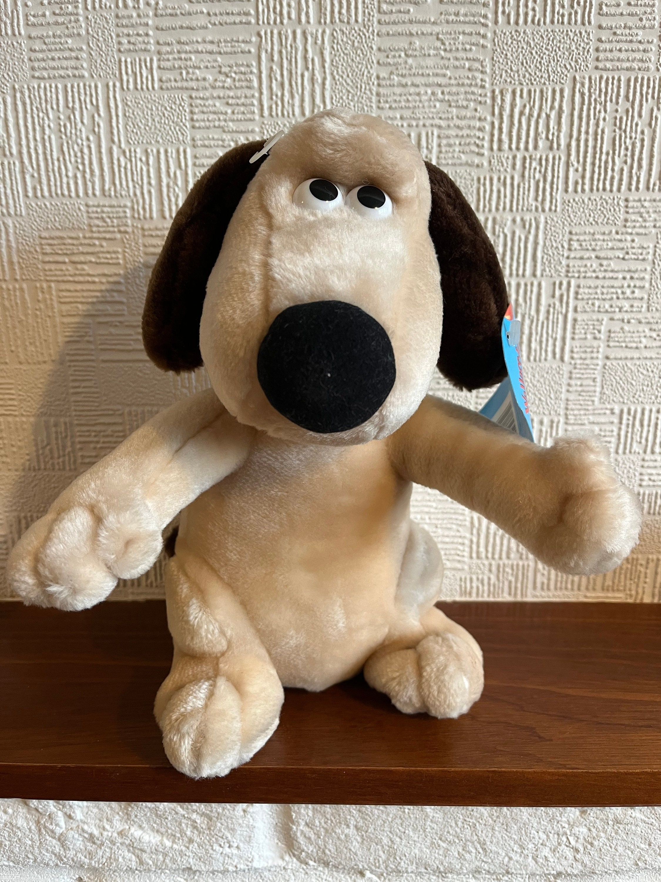 Wallace & Gromit/vintage Gromit Plush Toy/collectible/born to Etsy UK