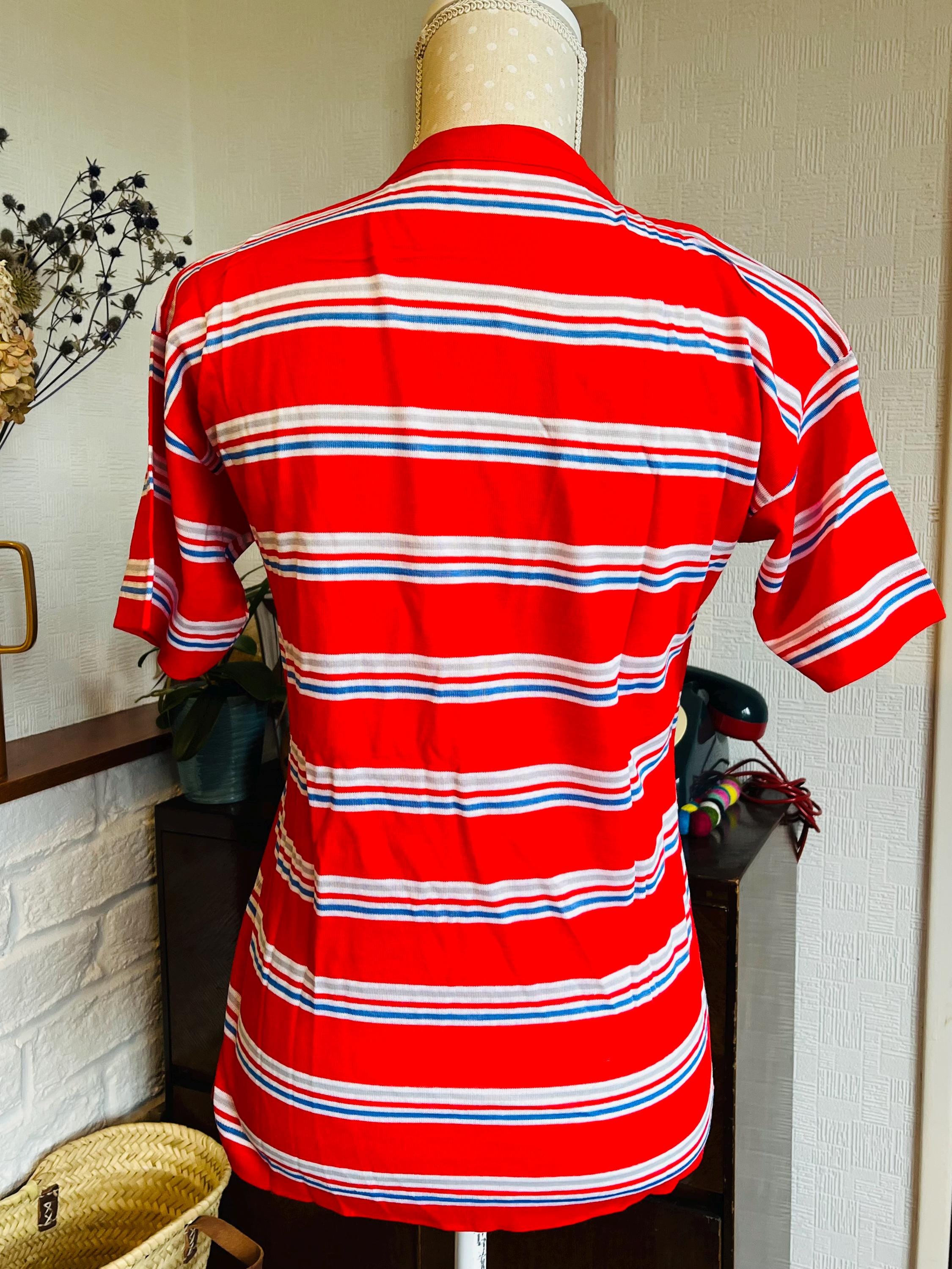 ヴィンテージ 70年代 アクリル Tシャツ - デッドストック イタリア製 