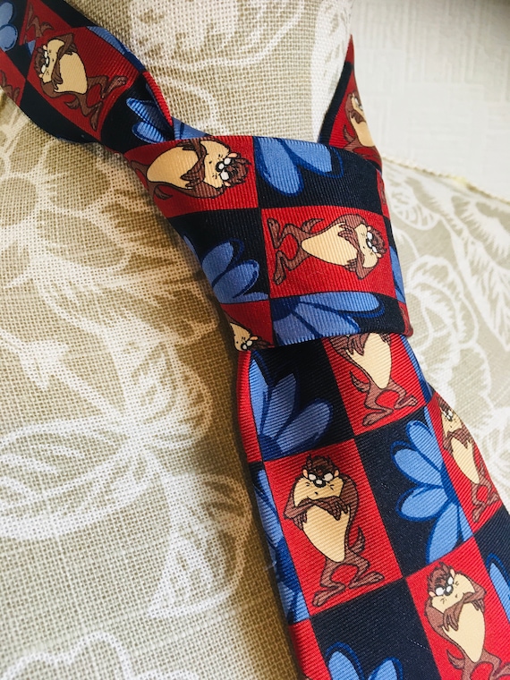 Looney Tunes ネクタイ 赤 563 World Premiere Of Looney Tunes Back