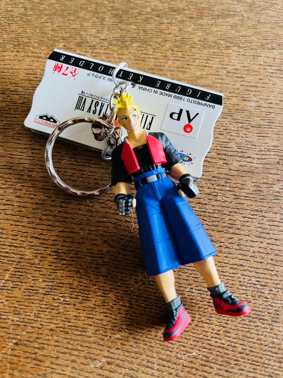Final Fantasy VIII Zell Dincht Keyring video Game Character