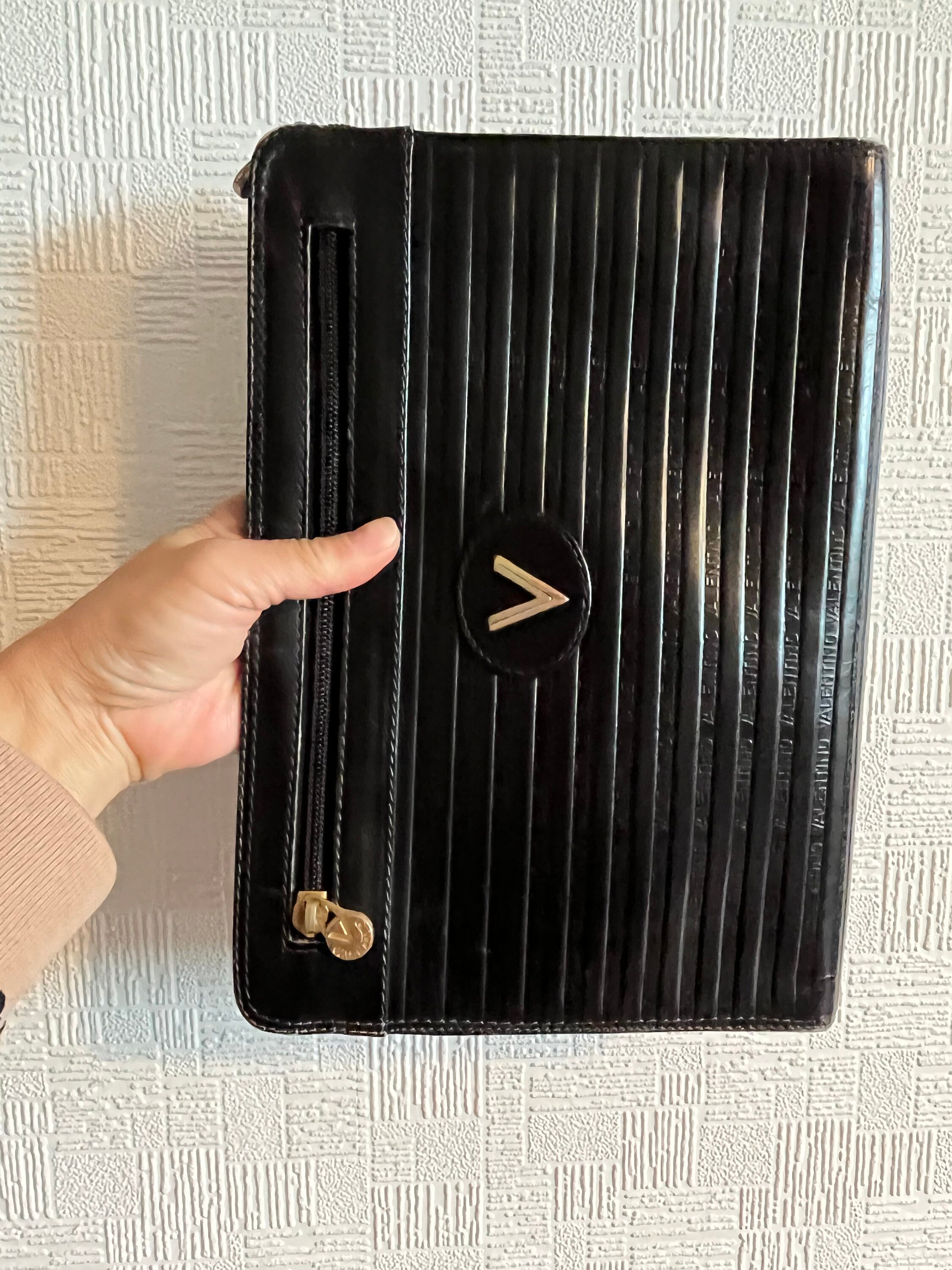 ヴィンテージ マリオ・ヴァレンティノ レザー クラッチバッグ - 80年代