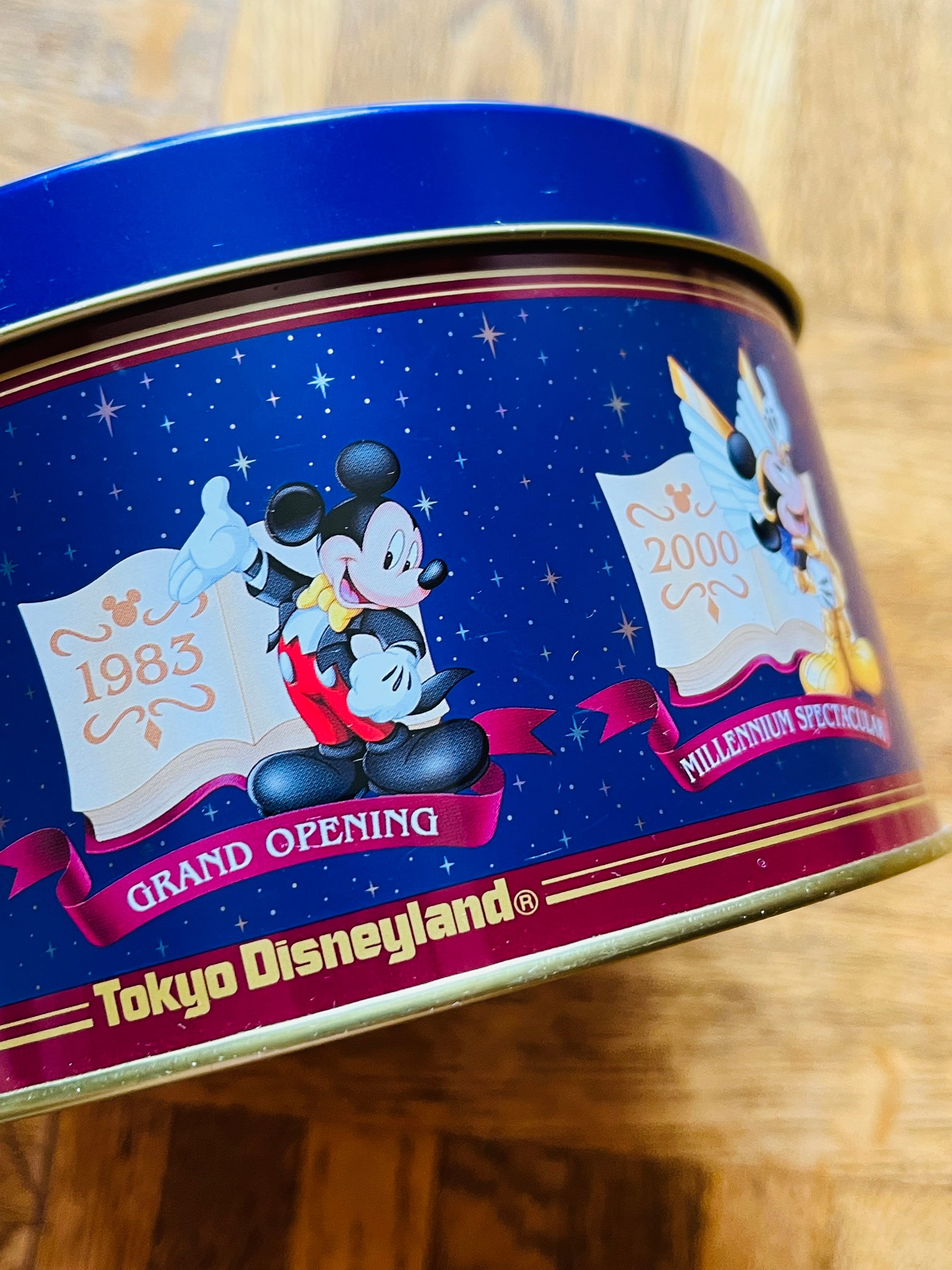 ヴィンテージ 東京ディズニーランド 20周年記念 ミッキーマウス 缶