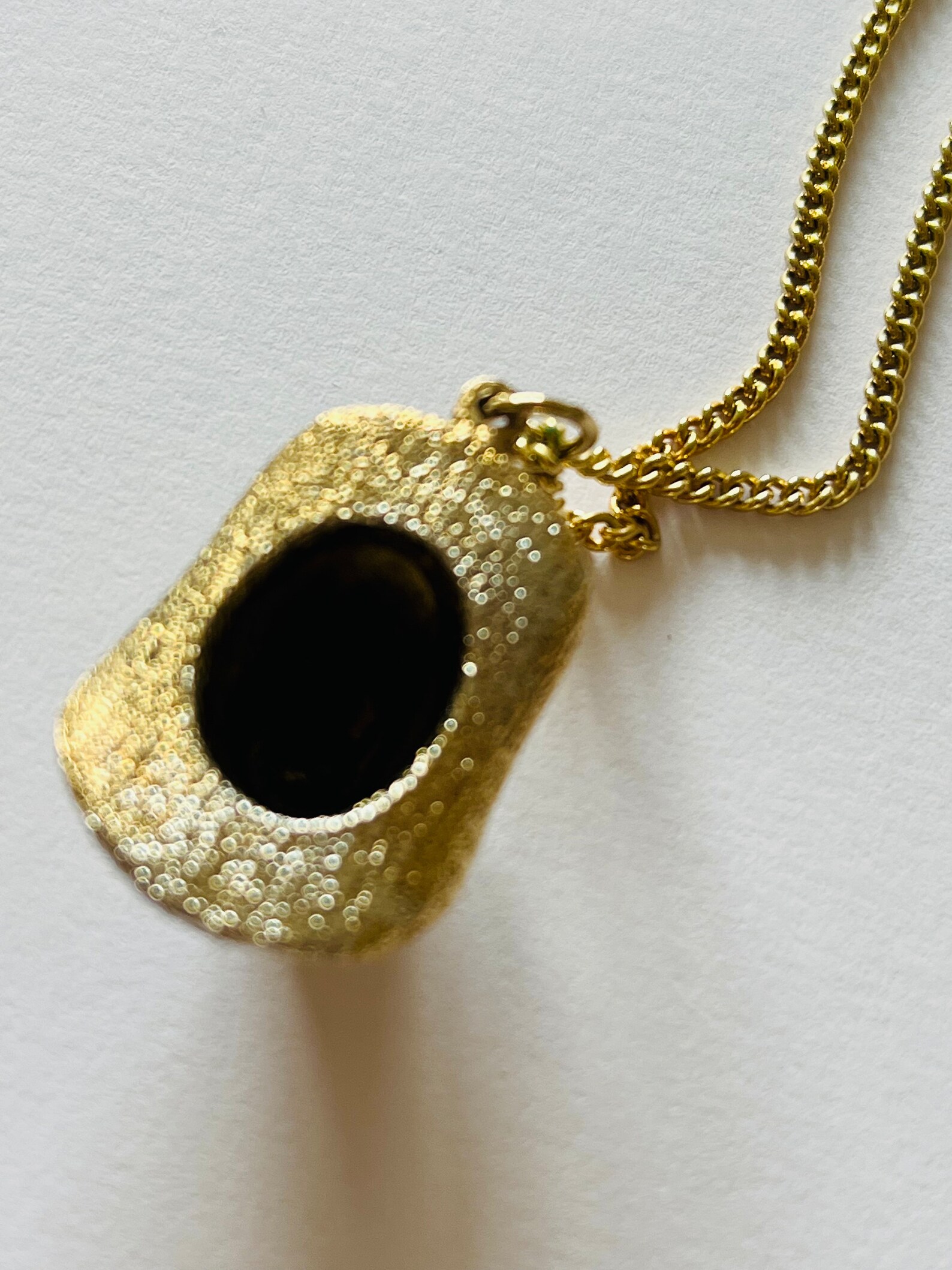 Cowboy Hat Charm Necklace/cowboy Hat Pendant/goldtone Chain Etsy UK