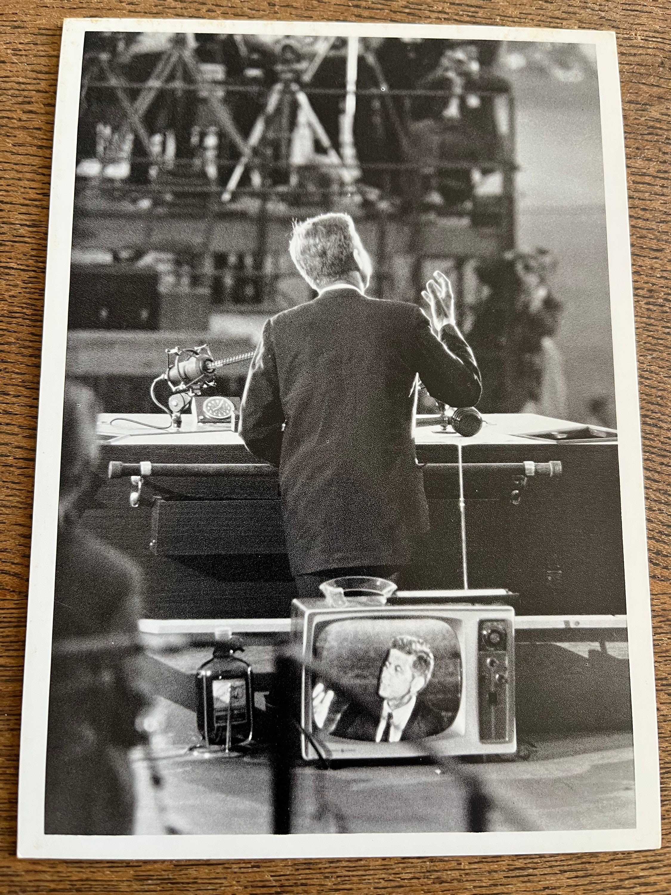 JFK 1960 Democratic Convention Postcard: Garry Winogrand