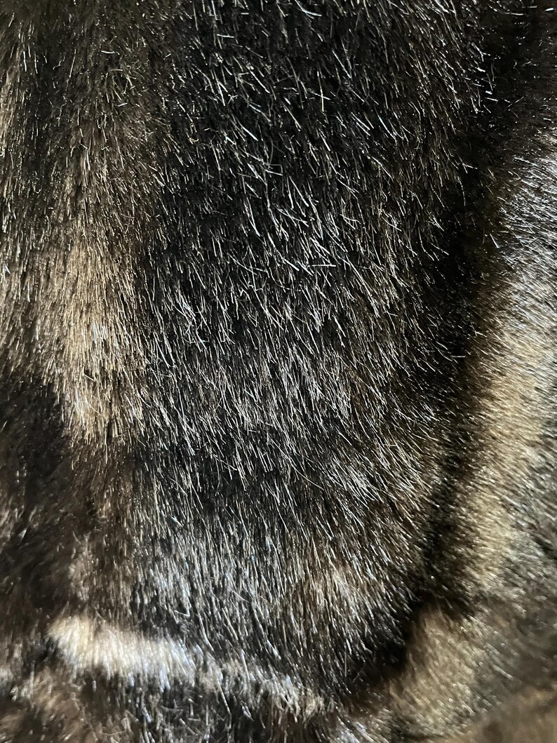 French Vintage Cape Coat/faux Fur Cape Jacket/vintage Imitation Fur