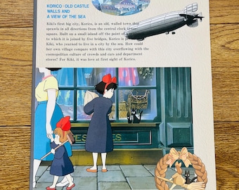 Kiki's Delivery Service Notebook: Vintage Ghibli Anime Stationery, Made in Japan