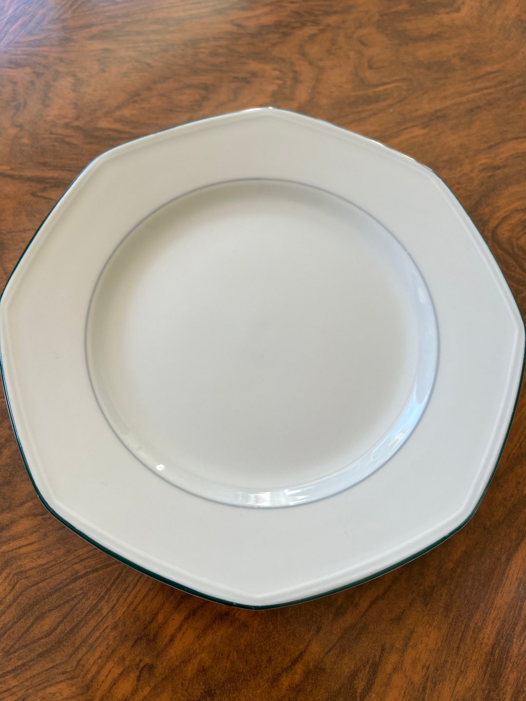 Vintage Apilco France Side Plate: Octagon French Porcelain