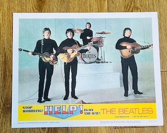 ビートルズ ビンテージ ポスター 写真 コラージュ 写真 1970 年代