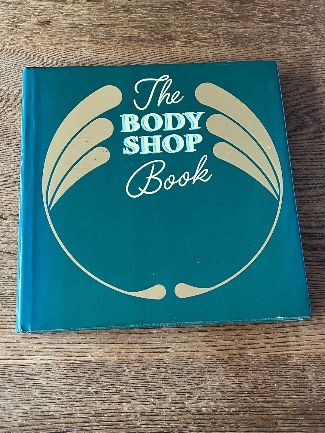 The BODY SHOP Book/1985 Print Hardcover/80s Reference Book/anita