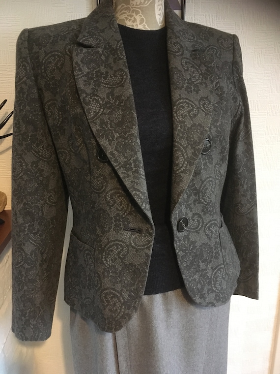 Yves Saint Laurent variation vintage jacket/Fr 40… - image 9