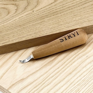 Tiny carving hook knife, Mini wood carving knife, Hook tool for detailed woodworking, Gift for Mom, Father Day gift, Wood carving tool