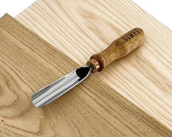 手作りの木彫り道具、ストレートガウジ、チップカービング、ステッチングチゼル、木彫りナイフ、レリーフカービングツール、誕生日プレゼントのアイデア