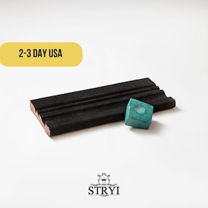 Leather strop and polishing paste, Sharpening kit, woodcarving tools, Woodworking supply, Gift for woodworker, Sharpening gouges