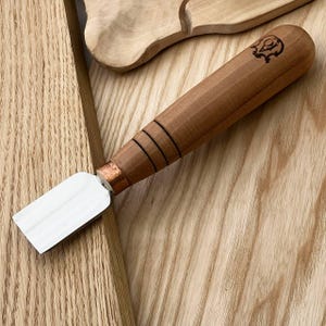 Dłuto do rzeźbienia w drewnie STRIY, dłuto do rzeźbienia w geometrycznym reliefie, narzędzia do obróbki drewna, prezent dla rzeźbiarza, dłuto