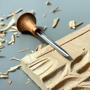 Palm Carving Tool #9 Profile, Profi Chisel for Woodcarving, Make ...