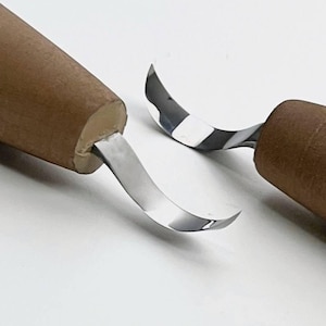STRYI Profi Spoon Carving Tools: Hook Knife Set, Wood Whittling Kit