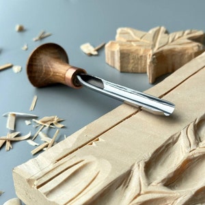 Palm Carving Tool #9 Profile, Linocut Tools, Engraving Chisel, Gift for ...