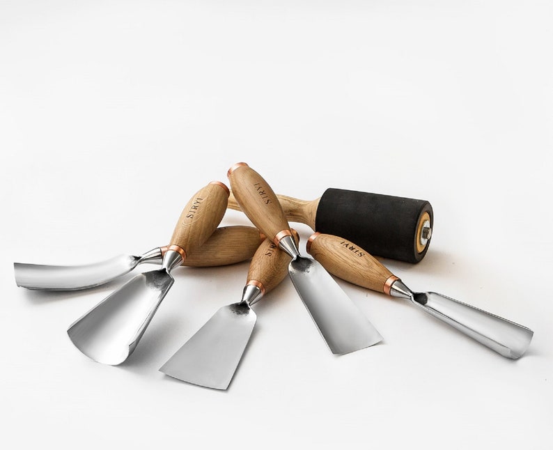 5 Sculpture Chisels Set for Animal Carving Hobby Woodworking Etsy