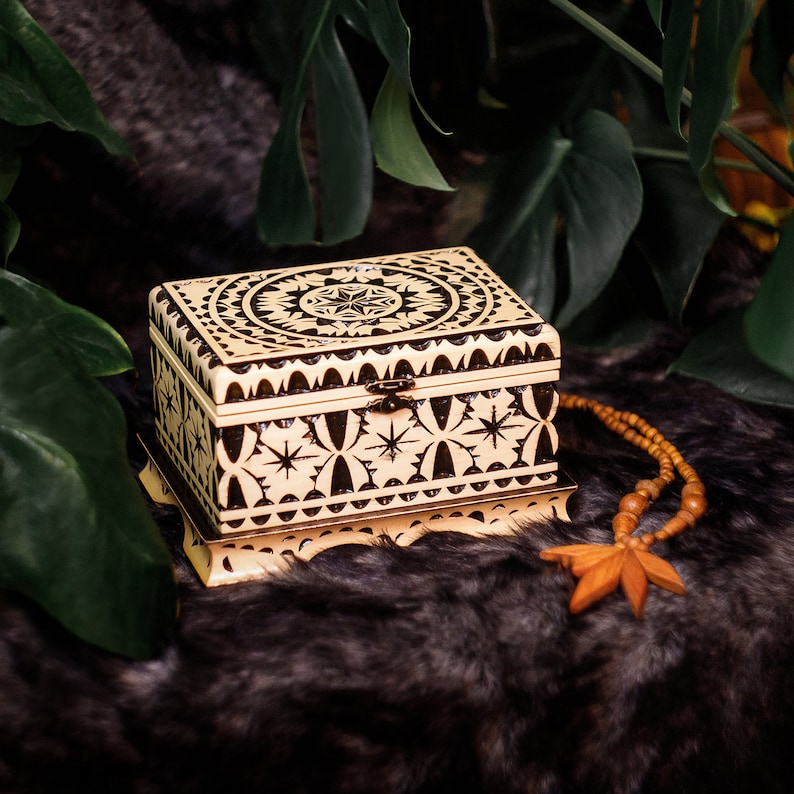 Gift for women for birthday Bride gift Jewelry handmade box and organizer Blended family gift, Engraved box Wedding gift